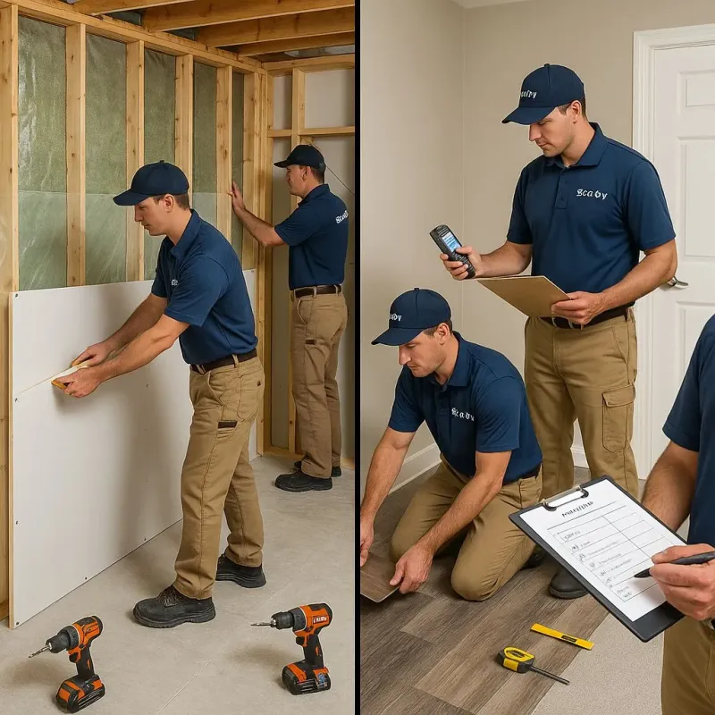 Repairs and Reconstruction process in Pittsfield, IL
